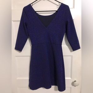 Lily Rose XS Blue/Black Dress